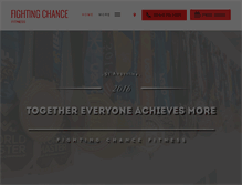 Tablet Screenshot of fightingchancebjj.com